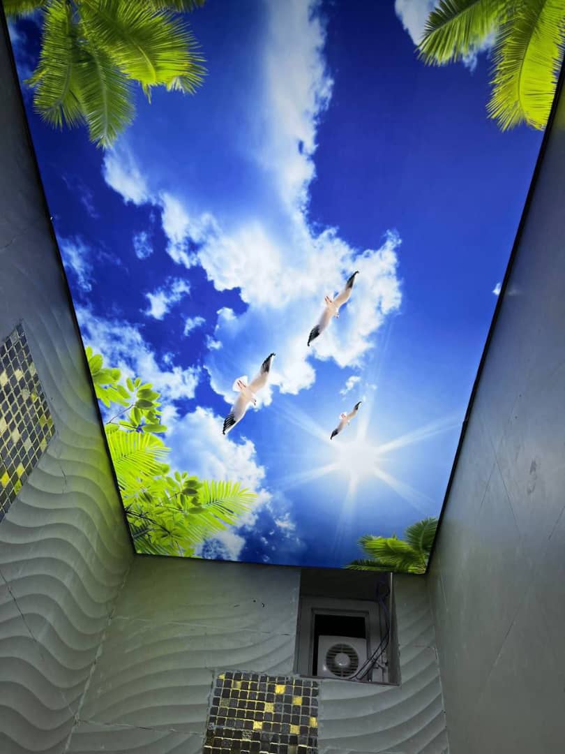 سقف های کشسان و آسمان مجازی